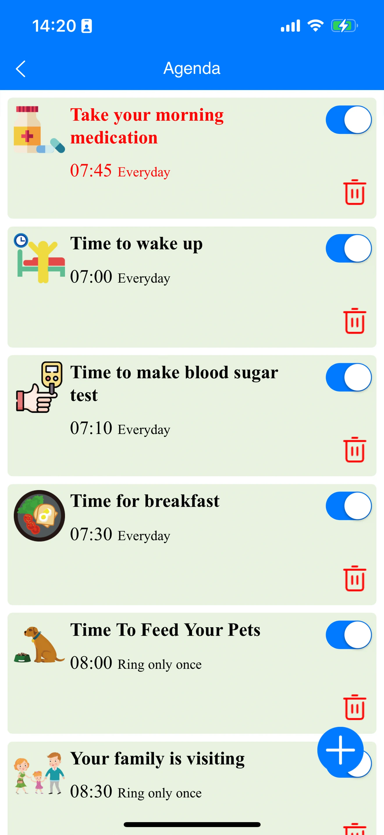 PROS Clock screenshot